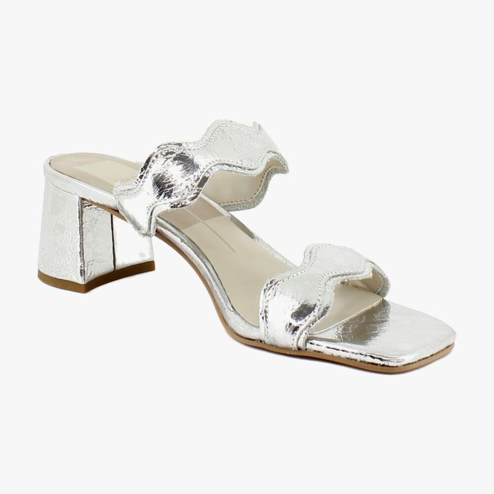 Dolce Vita Ilva Mid Silver Distressed Leather